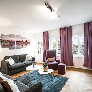 Apartmán Familienapartment Mit Blick Zur Frauenkirche, Drážďany
